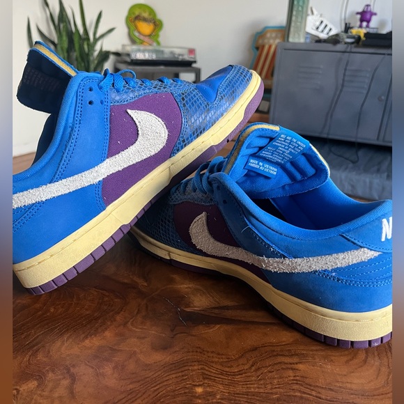 5 On It UNDFTD Nike Dunks 10.5 - Picture 6 of 9